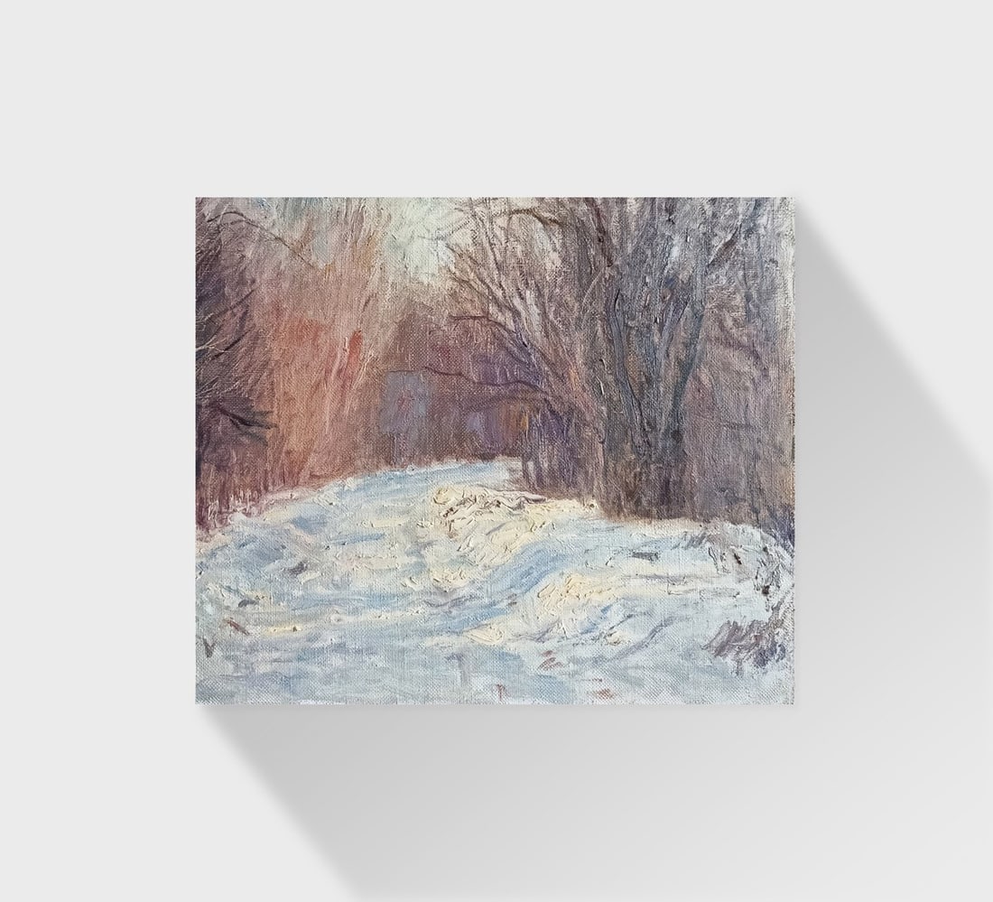 Title: Oil painting Noon by honored painter Ukrainian Vasyl K. Description: 17Kv Painter: Vasyl (1 of 10)