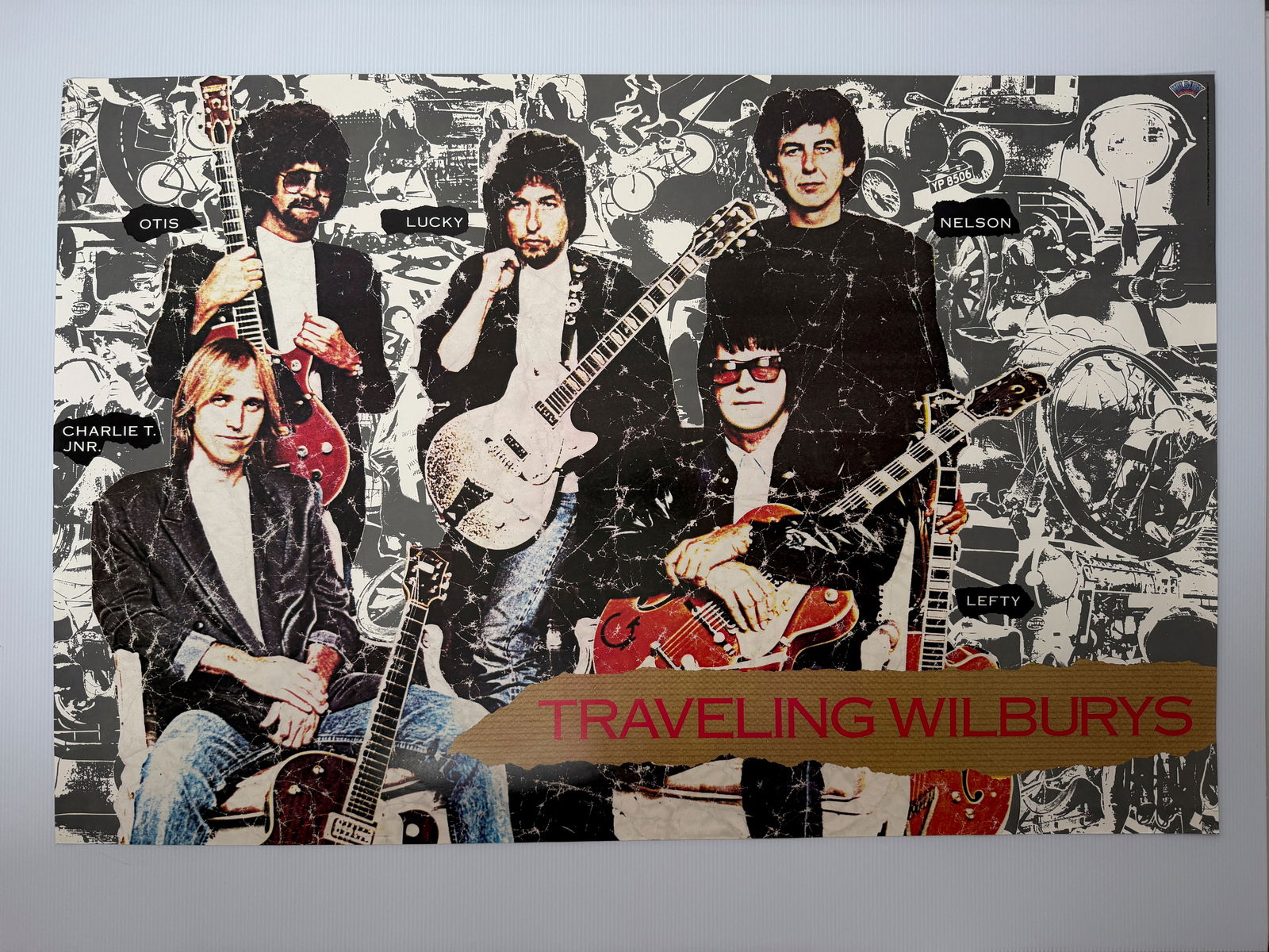THE TRAVELING WILBURYS RECORD STORE PROMO: Title: THE TRAVELING WILBURYS RECORD STORE PROMO Description: RARE THE TRAVELING WILBURYS RECORD STORE PROMO. ABOUT 24. 36 Reserve: $50.00 Shipping: Domestic: Flat-rate of $12.00 to anywhere within th