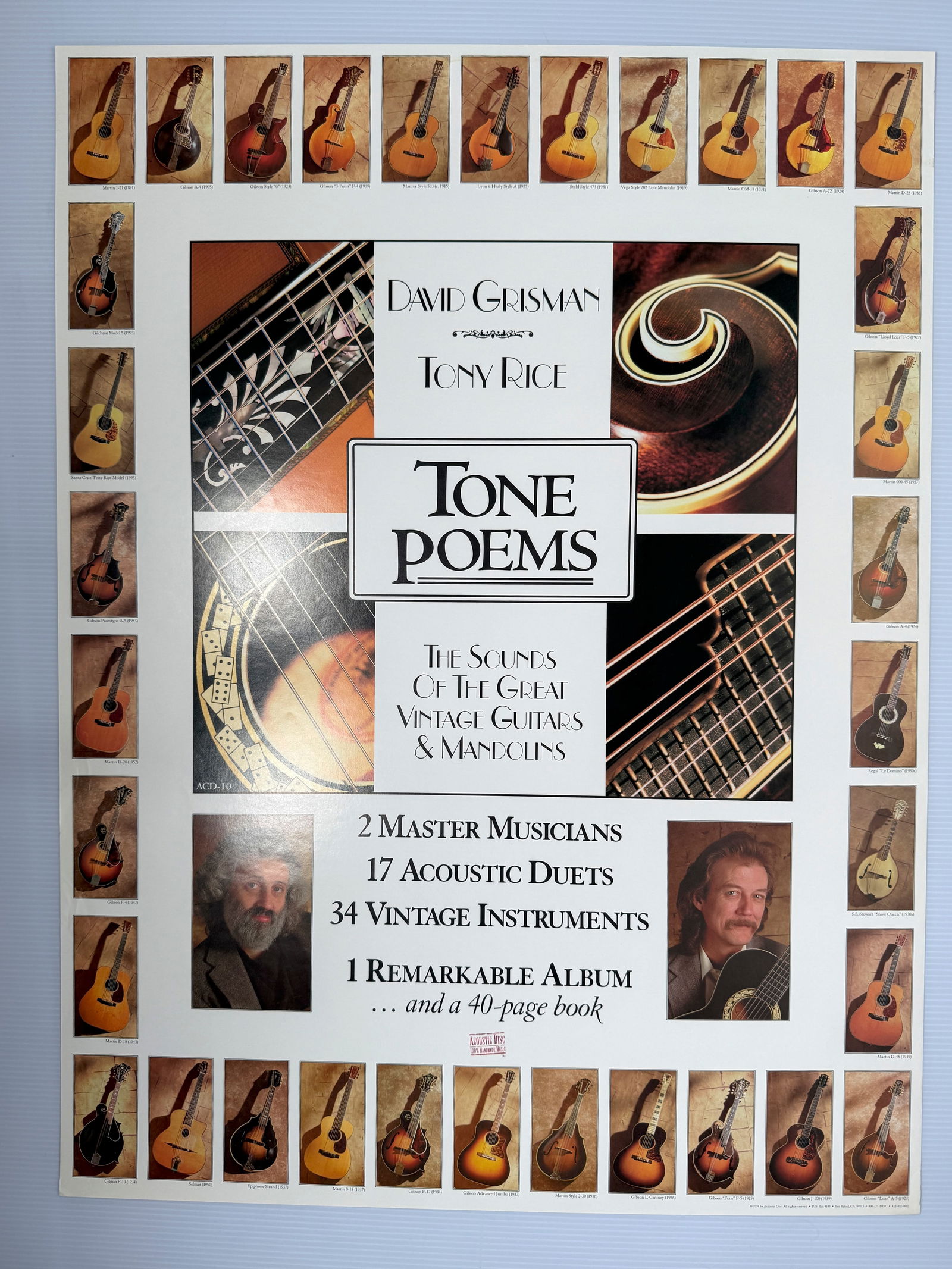 DAVID GRISMAN RECORD STORE PROMO (1 of 1)