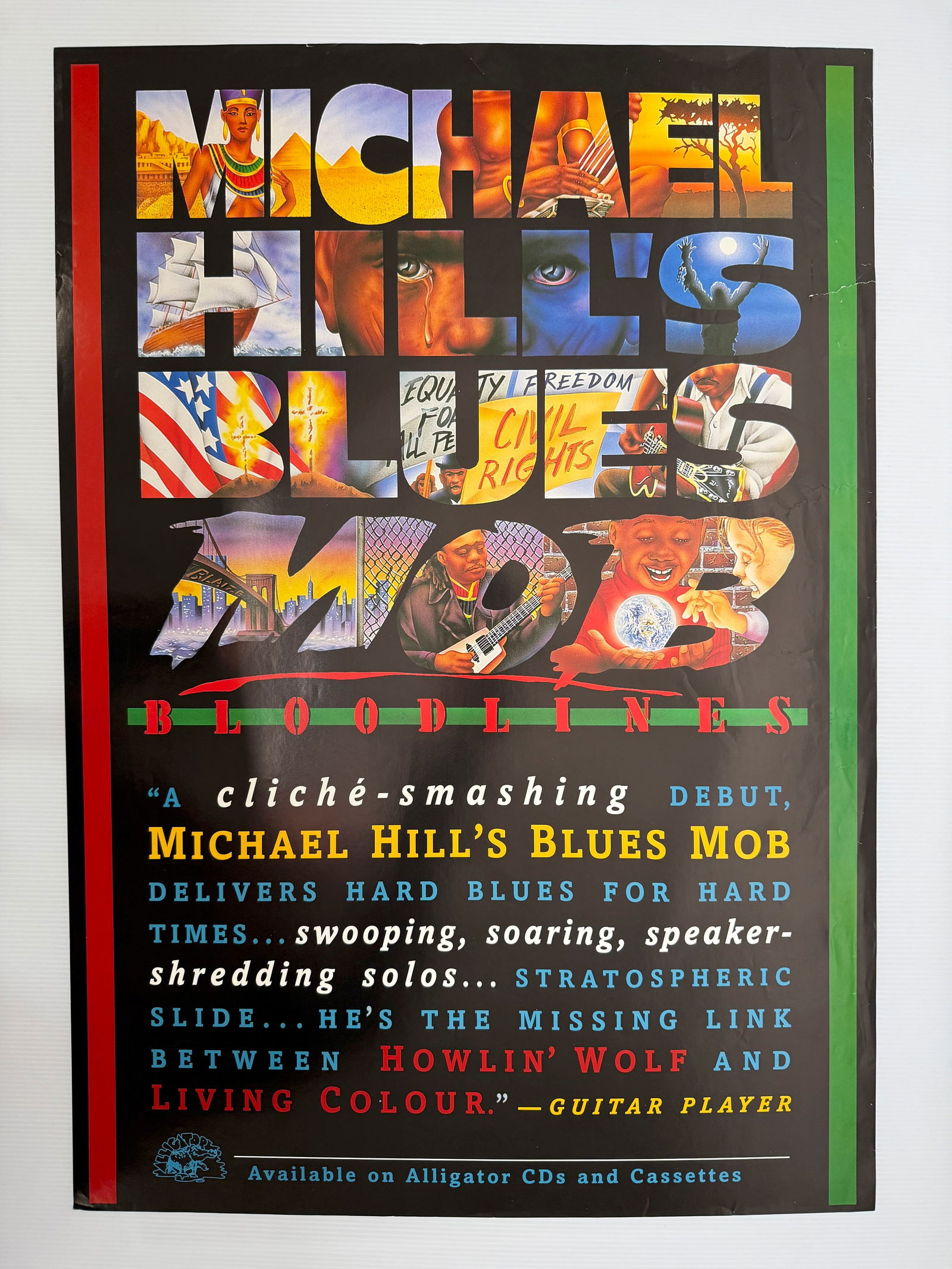 MICHAEL HILL'S BLUES MOB RECORD STORE PROMO (1 of 1)
