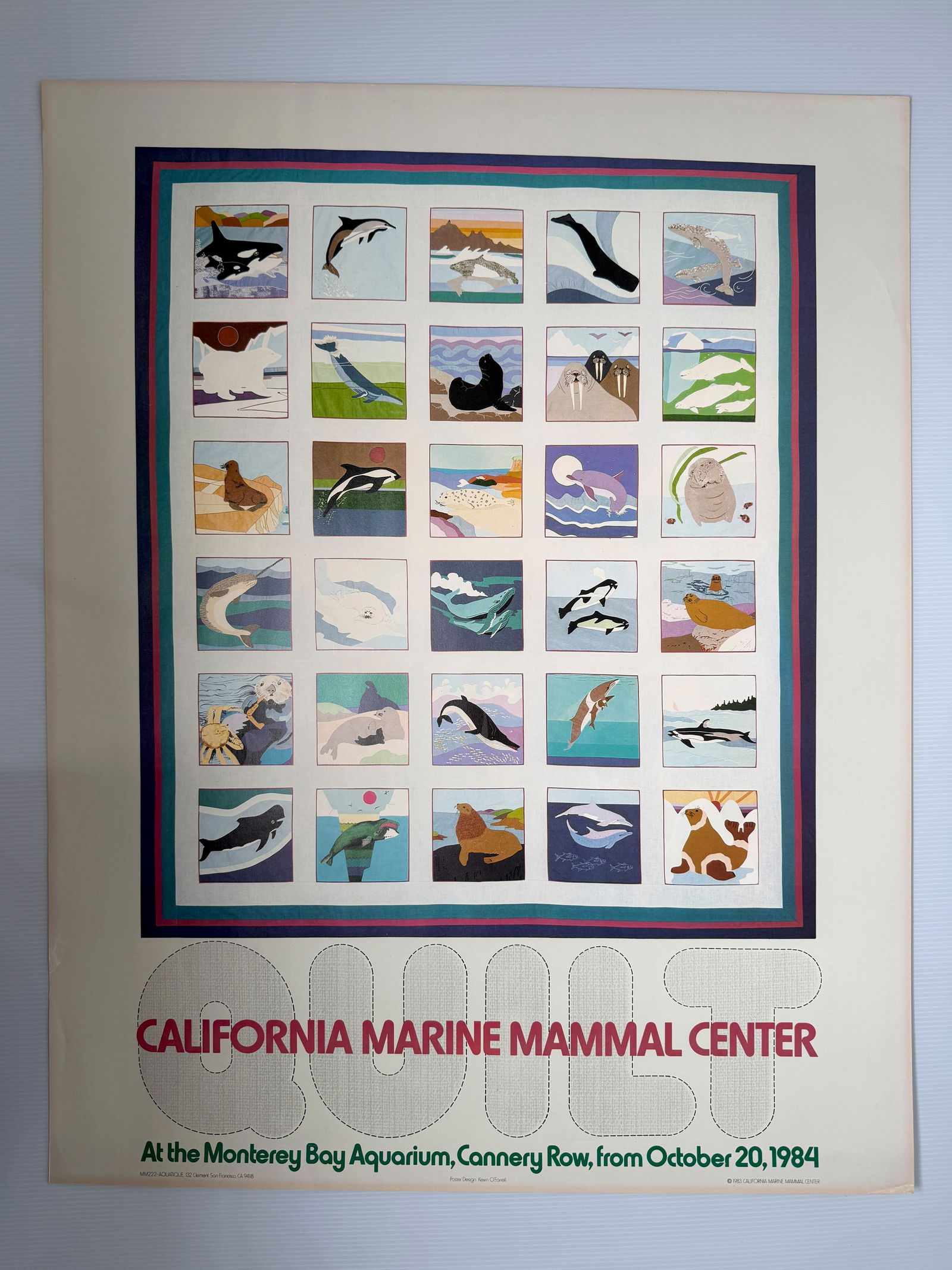 MONTEREY BAY AQUARIUM POSTER (1 of 1)