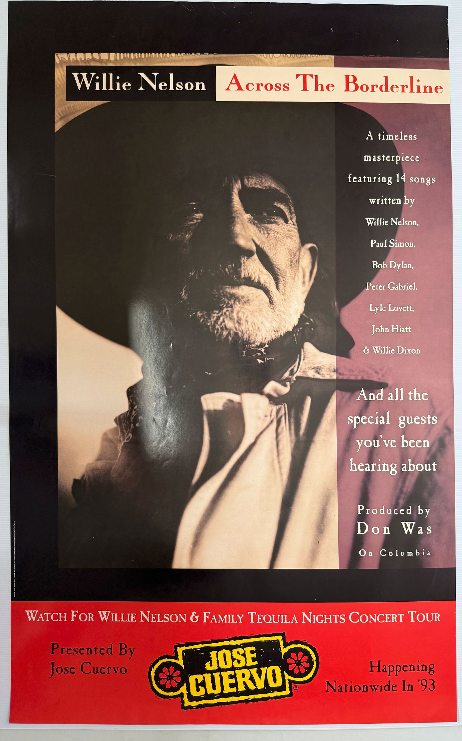 WILLIE NELSON ACROSS THE BORDERLINE (1 of 1)