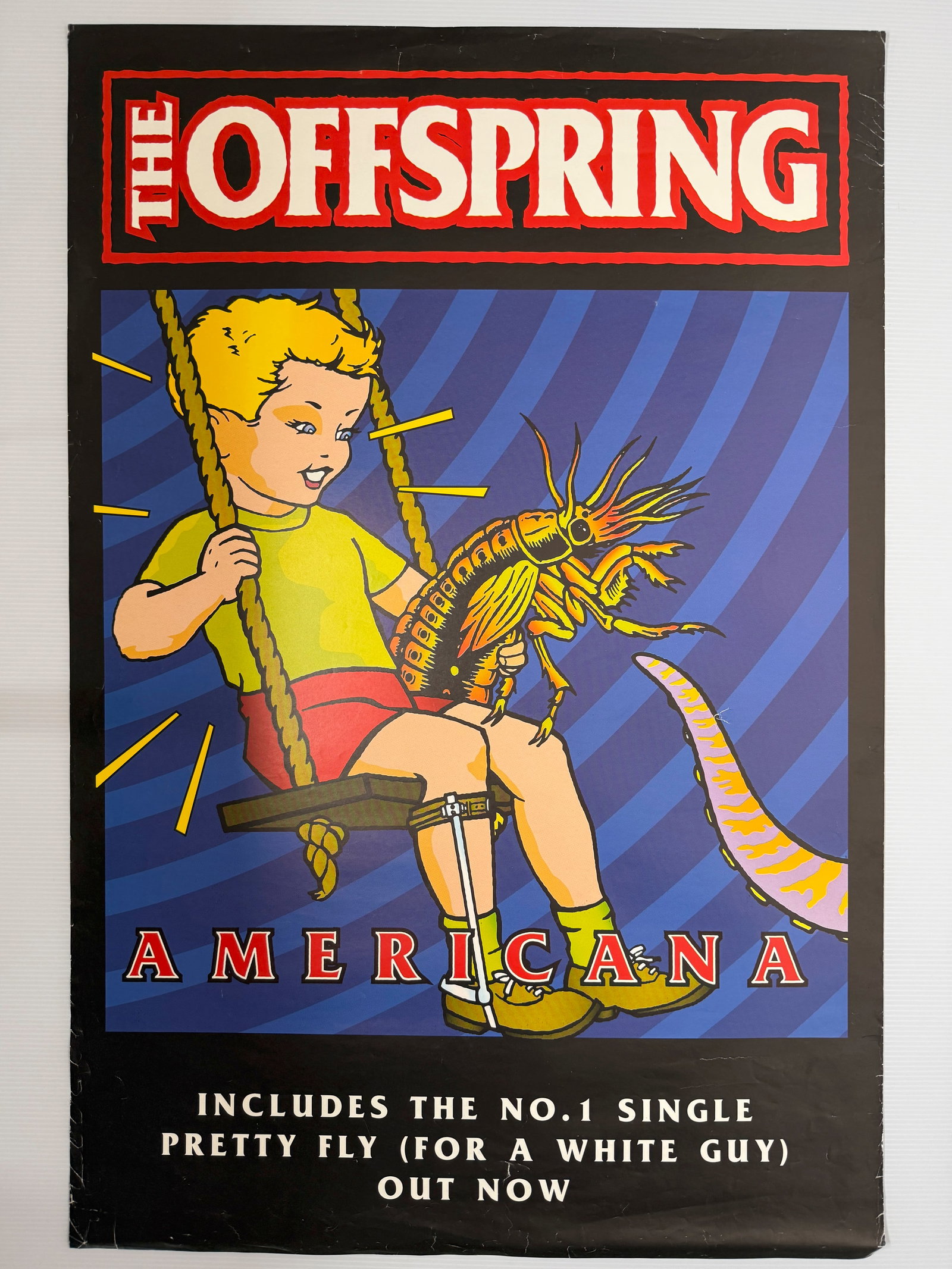THE OFFSPRING - AMERICANA- LITHO 1999: Title: THE OFFSPRING - AMERICANA- LITHO 1999 Description: THE OFFSPRING - AMERICAN - LITHO 1998. RECORD STORE PROMO. NEVER SOLD TO THE PUBLIC. American punk rock band from Garden Grove, California, fo