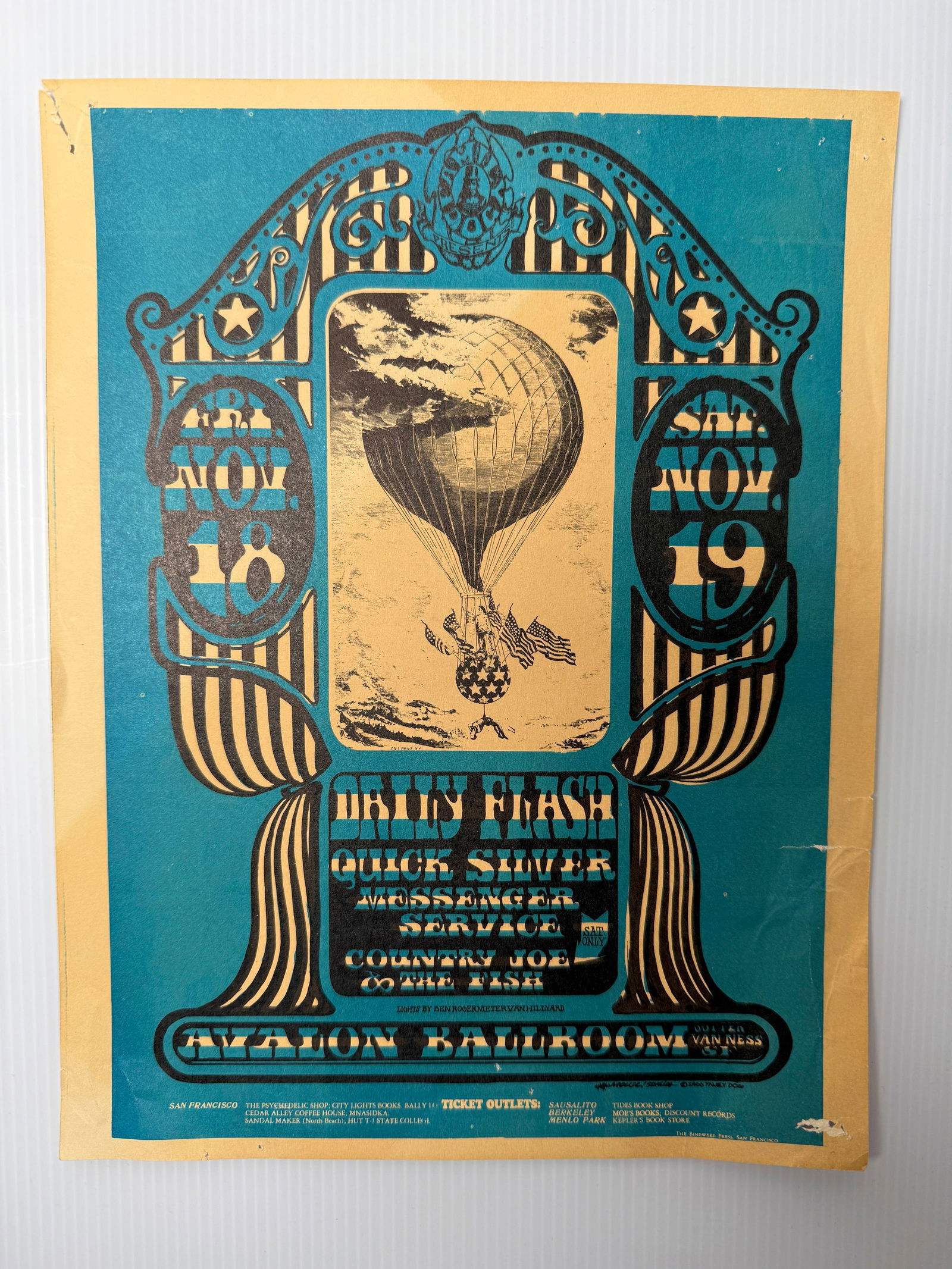 DAILY FLASH / QUICKSILVER HANDBILL (1 of 1)