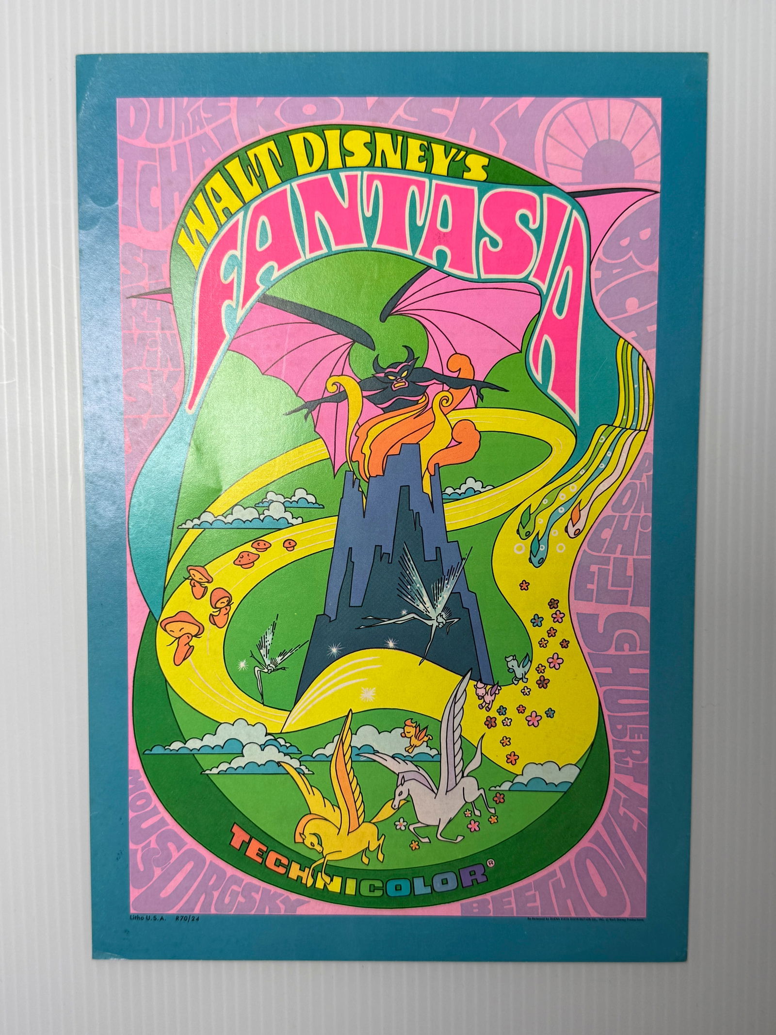 WALT DISNEY FANTASIA HANDBILL (1 of 2)