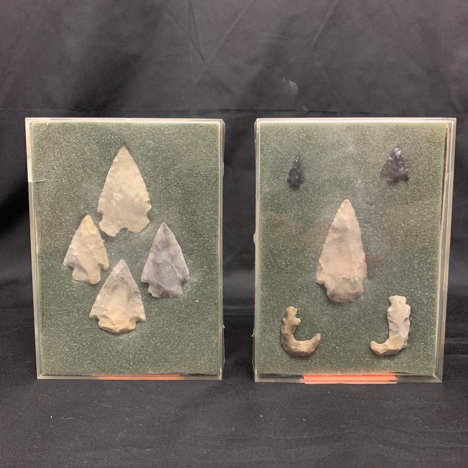 American indian Stone Arrow and Hooks 2 Boxes (1 of 7)