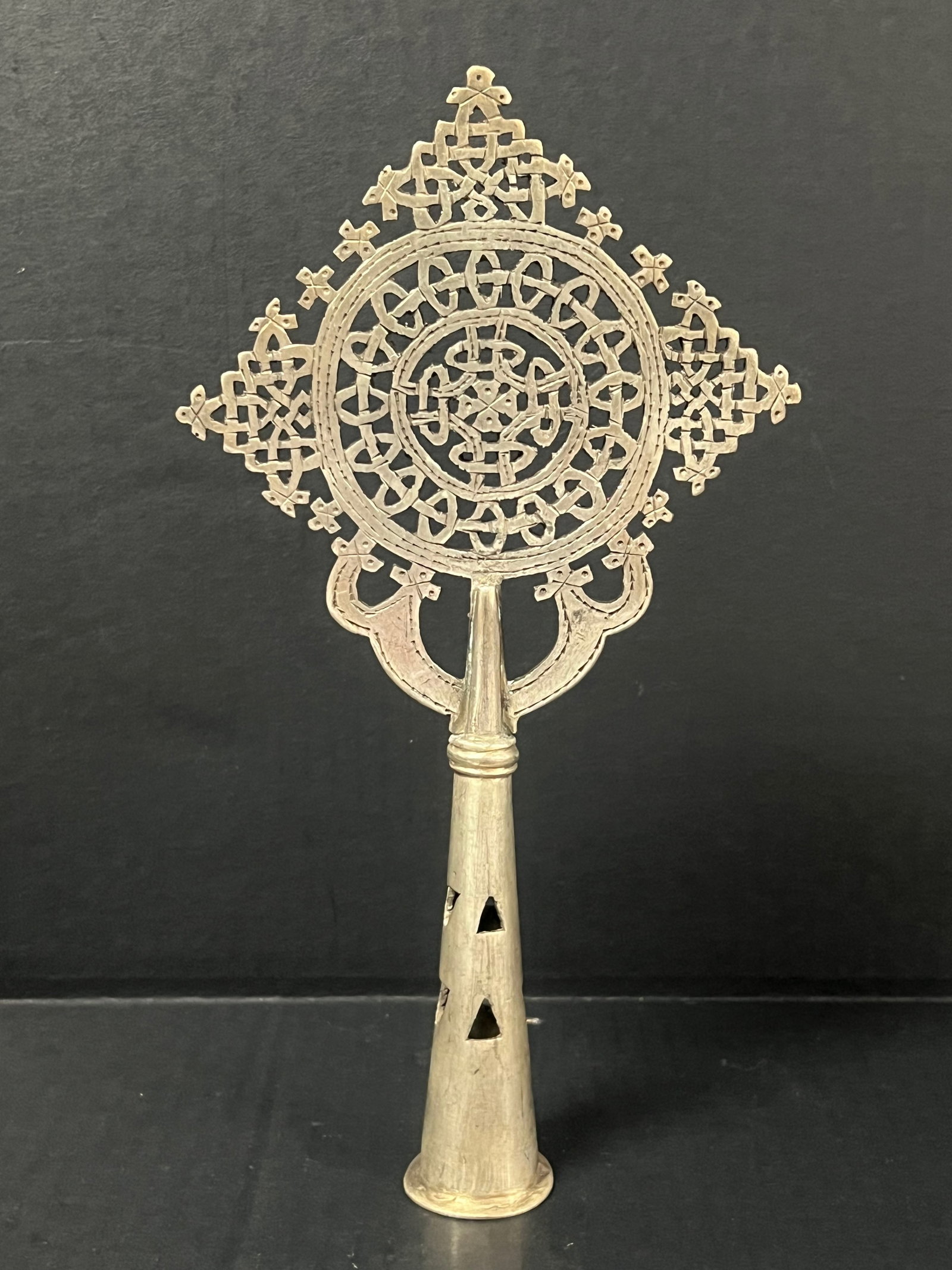Ethiopian Processional Metal Cross (1 of 6)