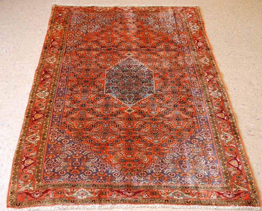 Persian BIJAR RUG 3'8" x 5'4" (1 of 11)