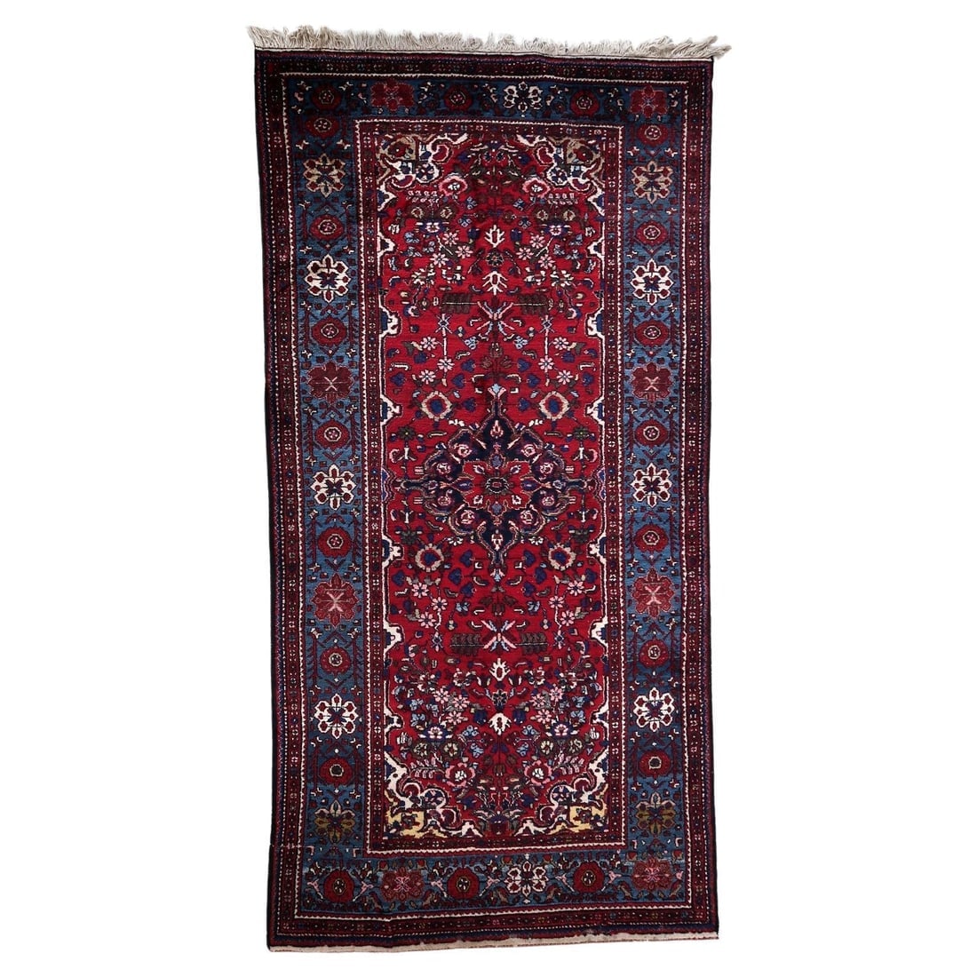 Handmade Vintage Persian Malayer Rug 5.4' x 10.6' (166cm x 324cm), 1960s (1 of 15)