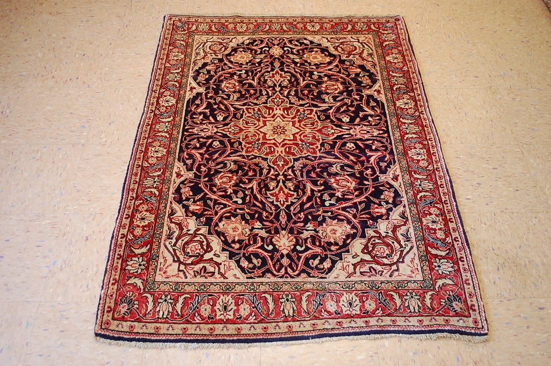 Persian Sarouk RUG, 3'7" x 5'7" (1 of 10)