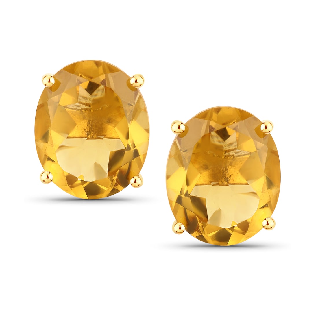 Earrings: Champagne Quartz Oval 12x10mm: Item:Earrings Description: Champagne Quartz Oval 12x10mm - 2Pcs Date/Period: After 2000 Material: 925 Silver W/Yellow Gold Plating Gross Weight: 4.24 Metal Weight: 2.54 Reserve: $18.00 Shipping: Domes