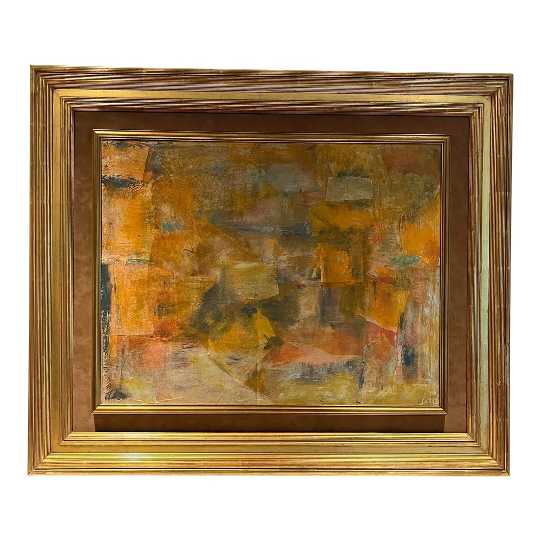 Original Oil and Mixed Media Framed Painting on Canvas by Aligi Sassu (1 of 11)