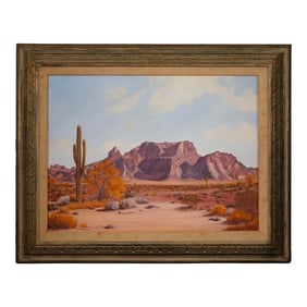 Evelyne Boynton Grierson "Bright Morning" Oil on Canvas