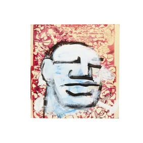 Vintage Painting of "The Brute" by Robert Loughlin