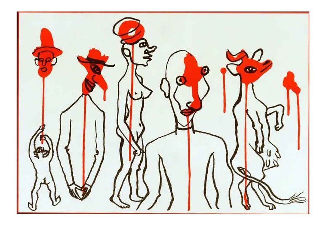 Alexander Calder DerriÃ¨re Le Miroir Lithograph 1966 1966 (1 of 5)