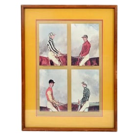 1972 Vintage The Jockey Club Newmarket Engraving Print