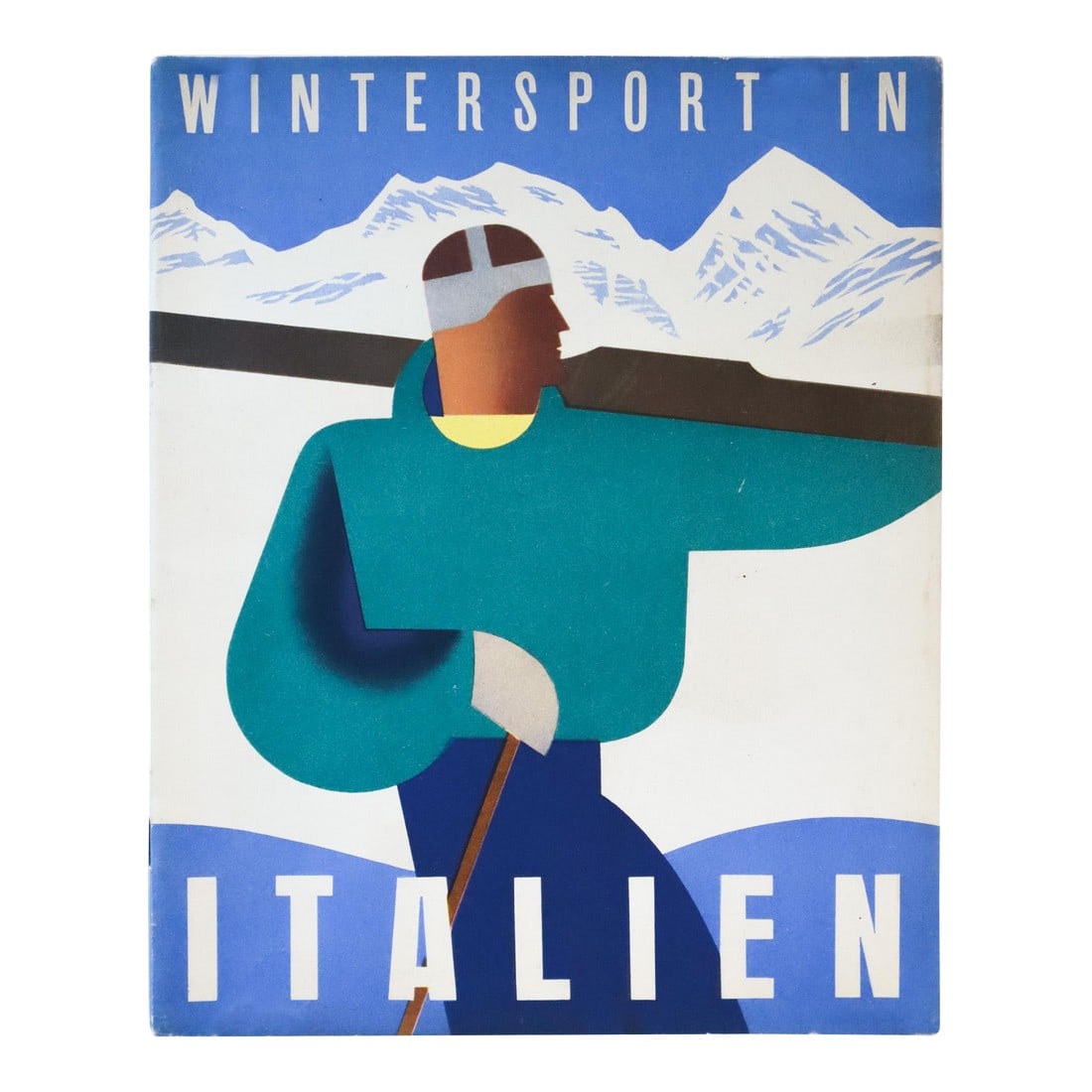 1937 Italian Travel and Tourism Pamphlet, Winter Sport in Italien (1 of 4)