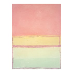 Rothko Surprise #180 Original Minimalist Painting by Stephen Neil Gill