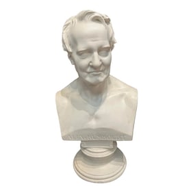 Mid 20th Century Bust of Alex Von Humboldt
