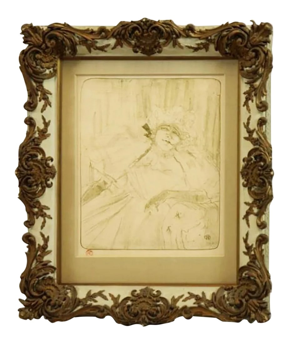 Henri De Toulouse-Lautrec "Yvette Guilbert" Print (1 of 4)