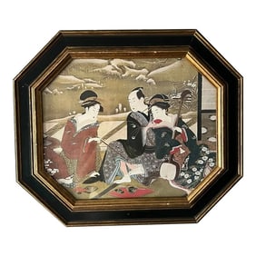 1960"s Japanese Print Wall Art