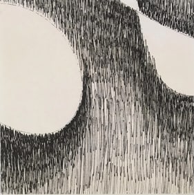 Modern French Pen and Ink - Modern Sketch, 2000s