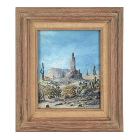 Desert Monuments - Textured Landscape by Moralelo