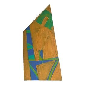 1980s Painting - Geometric Abstraction