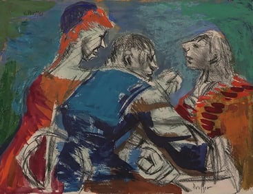 Josef Presser Three Figures