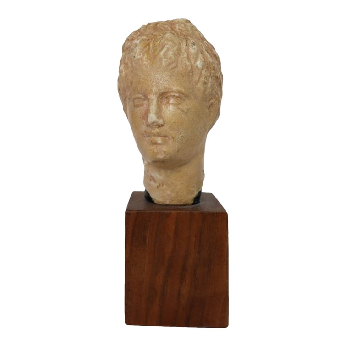 Early 20th Century Sculpture of Male Head (1 of 4)