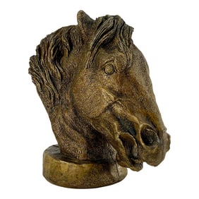 Vintage Mustang Bust