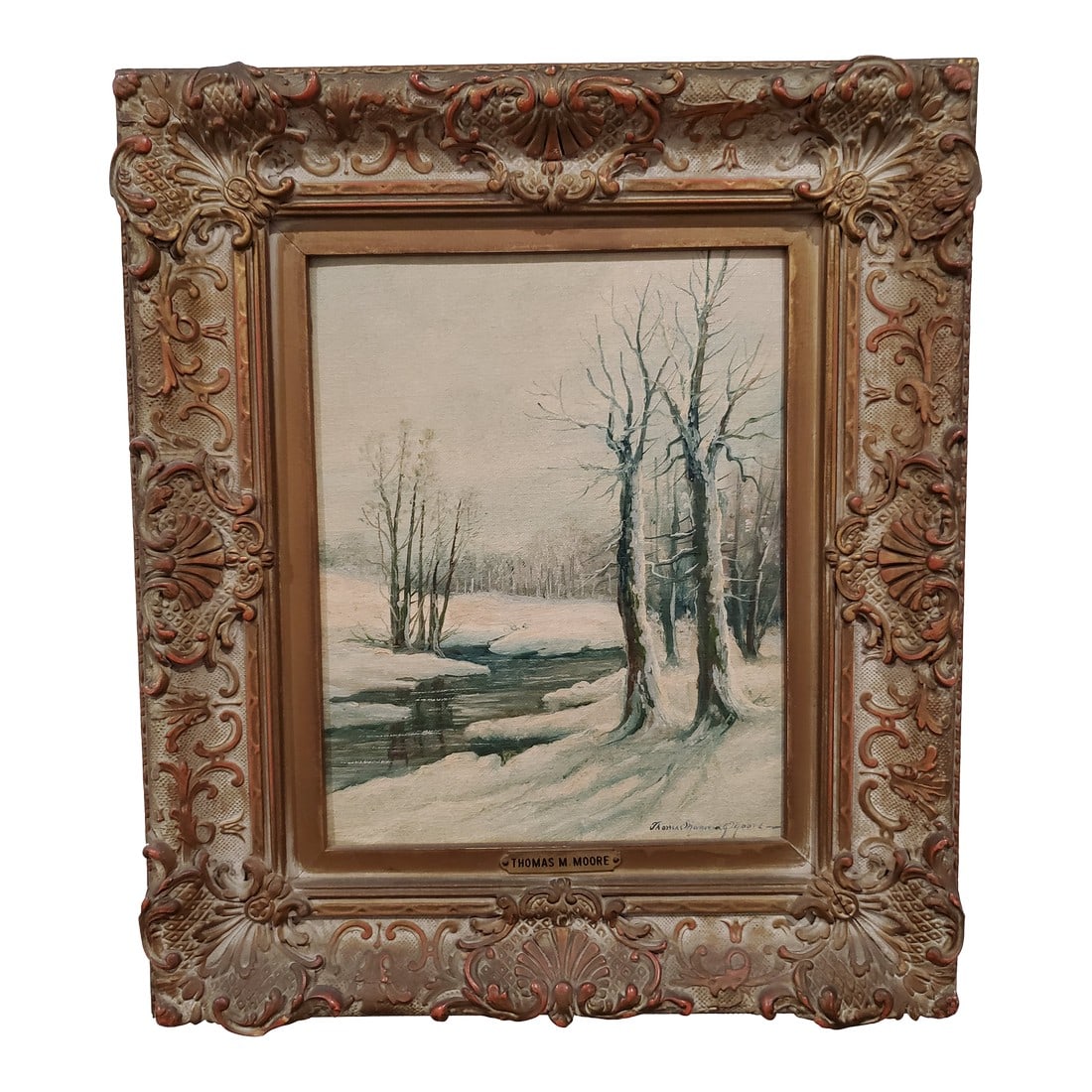 Winter Landscape - Thomas Manning Moore (1 of 6)