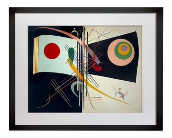 Wassily Kandinsky Lithograph Limited Edition W/Frame Included