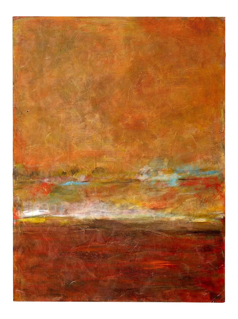 Abstract Acrylic on Canvas Painted by Texas Artist Marthann Masterson (1 of 6)