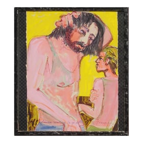 Dancers Waiting to Go On, Male Figurative by Marc Foster Grant