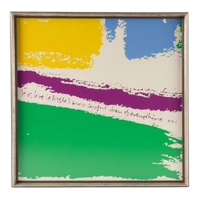 Sister Mary Corita Kent Signed Serigraph With e.e. Cummings Quote