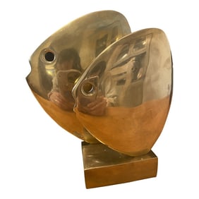 Mid Century Brass Fish Design Inspired by Hattakitkosol Somchai