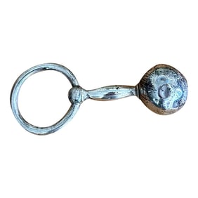 Tiffany & Co. Sterling Silver Baby Rattle Sculpture