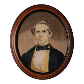 Tyler - Pastel Portrait of High Society Southern Gentleman by Frank Stanley Herring (1894 - 1966)