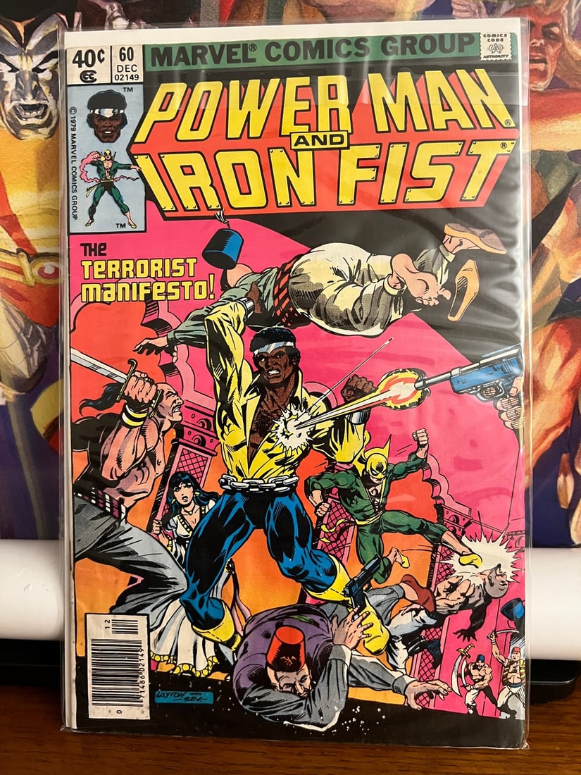 Power Man & Iron Fist #60 / Terrorist Manifesto (1 of 1)