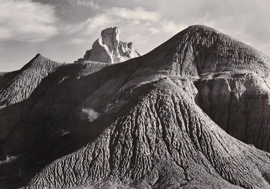 ANSEL ADAMS - Ghost Ranch Hills, New Mexico, 1937 (1 of 1)