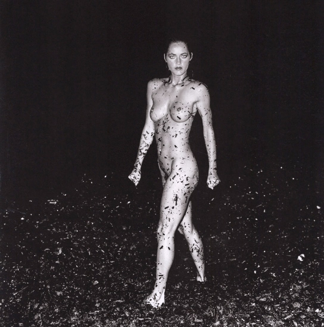 HELMUT NEWTON - Henrietta, Saint Tropez, 1981: Title: HELMUT NEWTON - Henrietta, Saint Tropez, 1981 Description: Artist: HELMUT NEWTON Print Title: Title Henrietta, Saint Tropez, 1981 Medium:Photolitho Printed in 2000s in Italy Image size (inches)