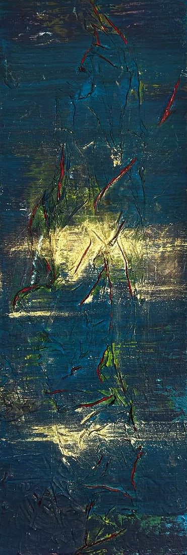 Acrylic painting Night adventure Olga Melezhik (1 of 8)