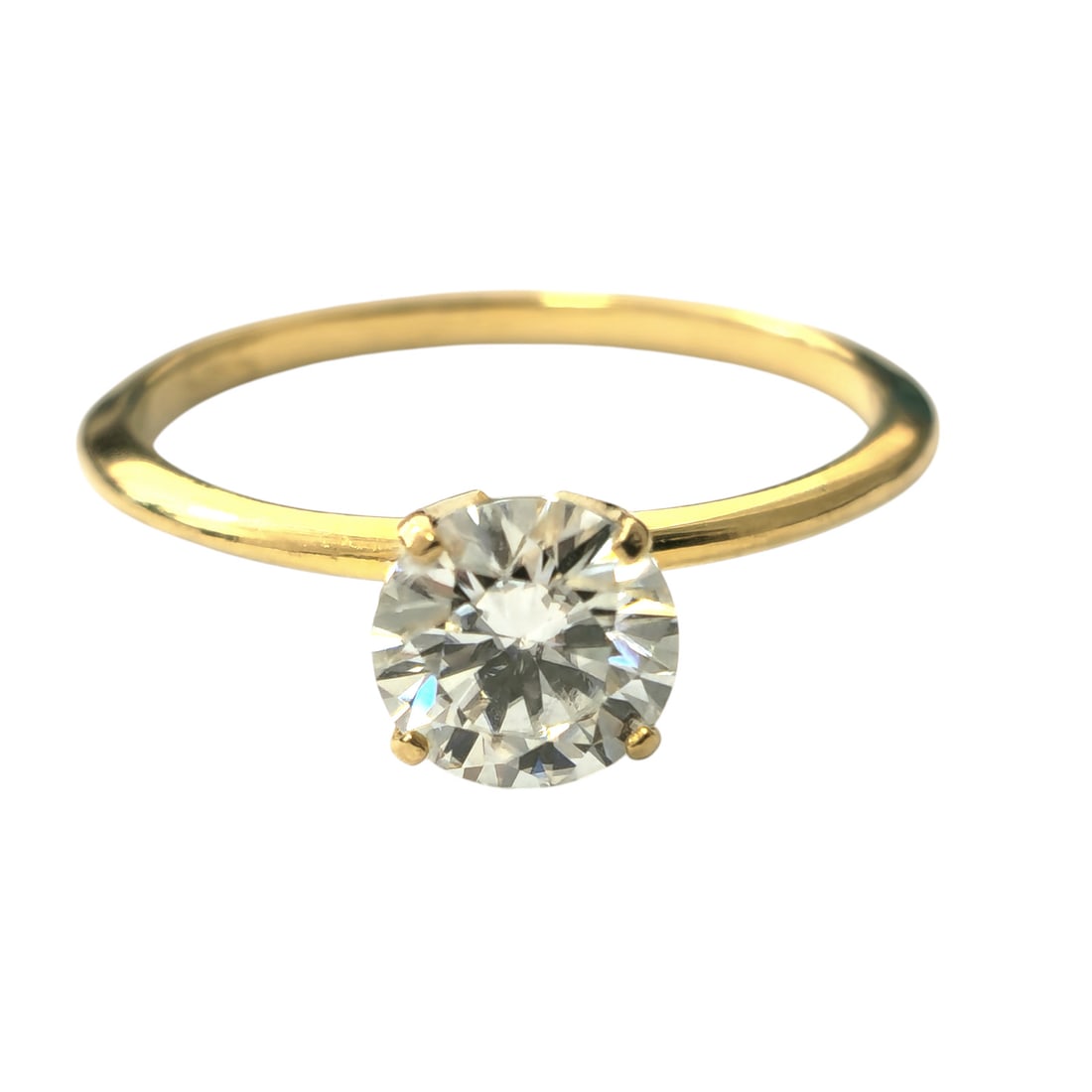 1 Carat Solitaire VS Clarity Diamond Wedding Ring (1 of 3)