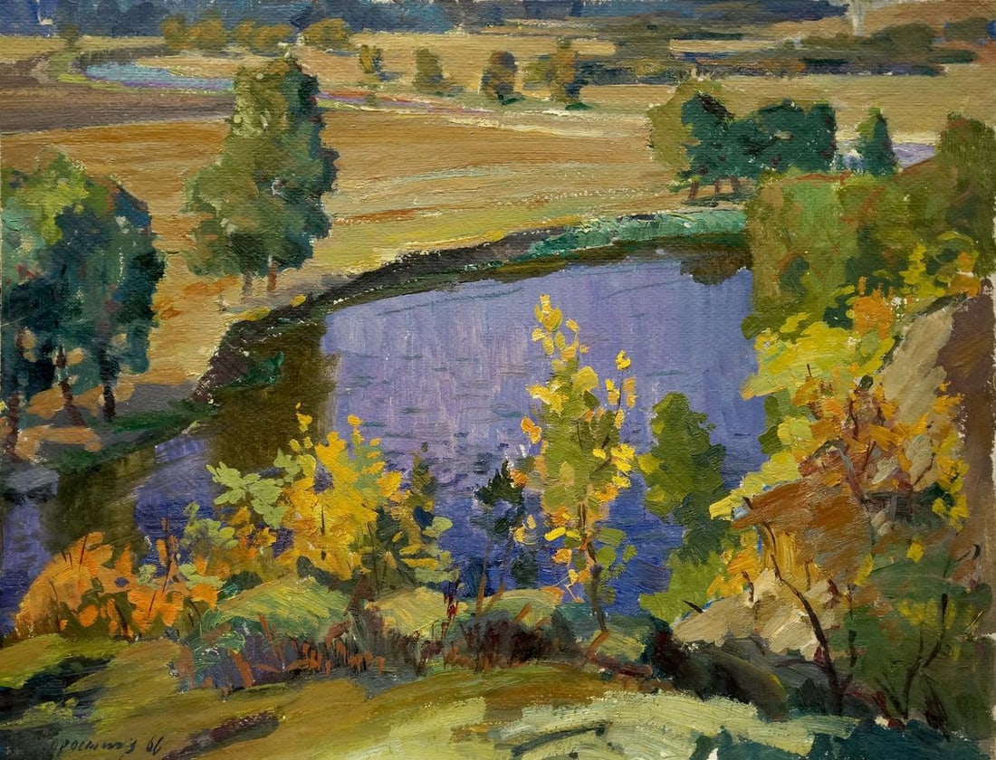 Oil painting Landscape Korostelev Vladimir Alexandrovich (1 of 8)
