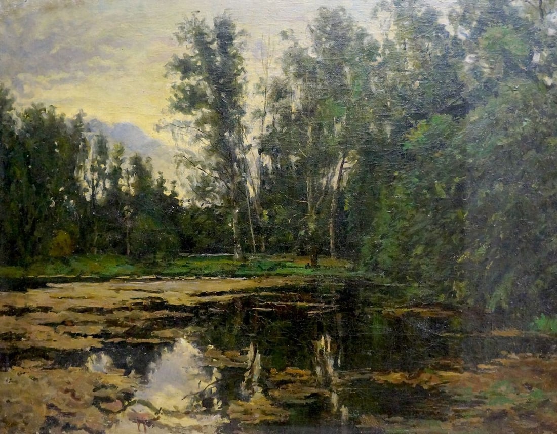 Oil painting Swamp (1 of 8)