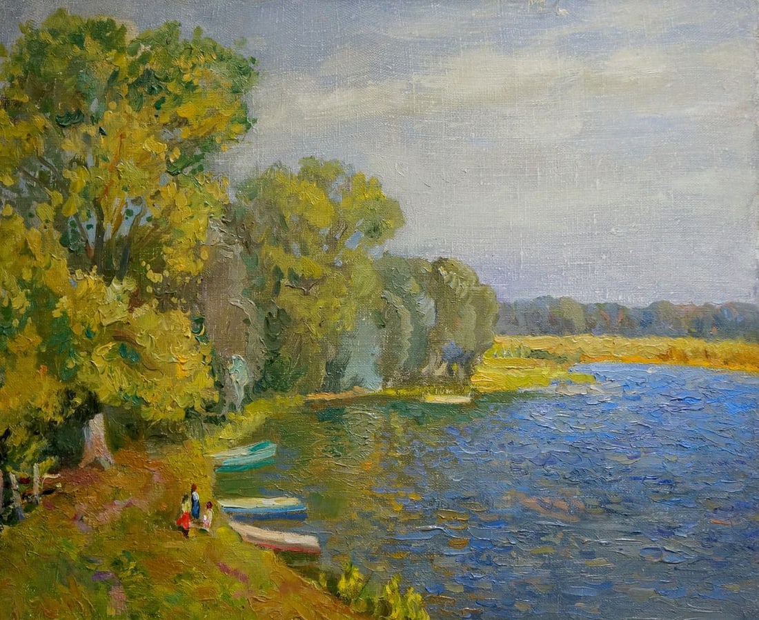 Oil painting Landscape Mynka Alexander Fedorovich (1 of 8)
