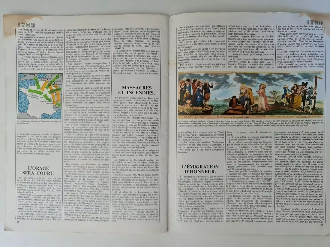 Vintage Magazine "Le Journal de France" - Issue No. 1, April 15, 1969 (1 of 9)