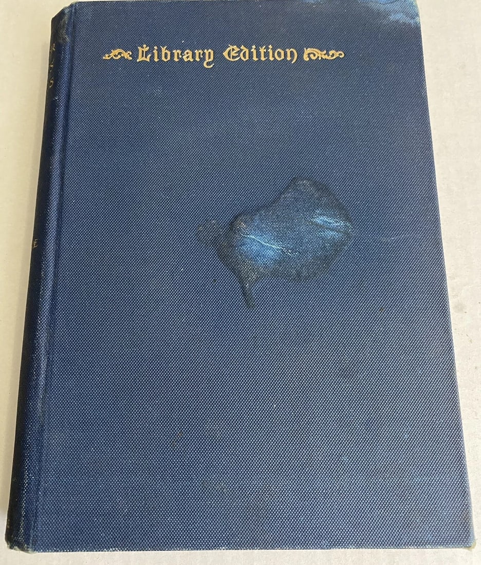 Victor Hugo's Novels Notre Dame Vol. II Illustrated 1887 Library edition HC Good (1 of 16)
