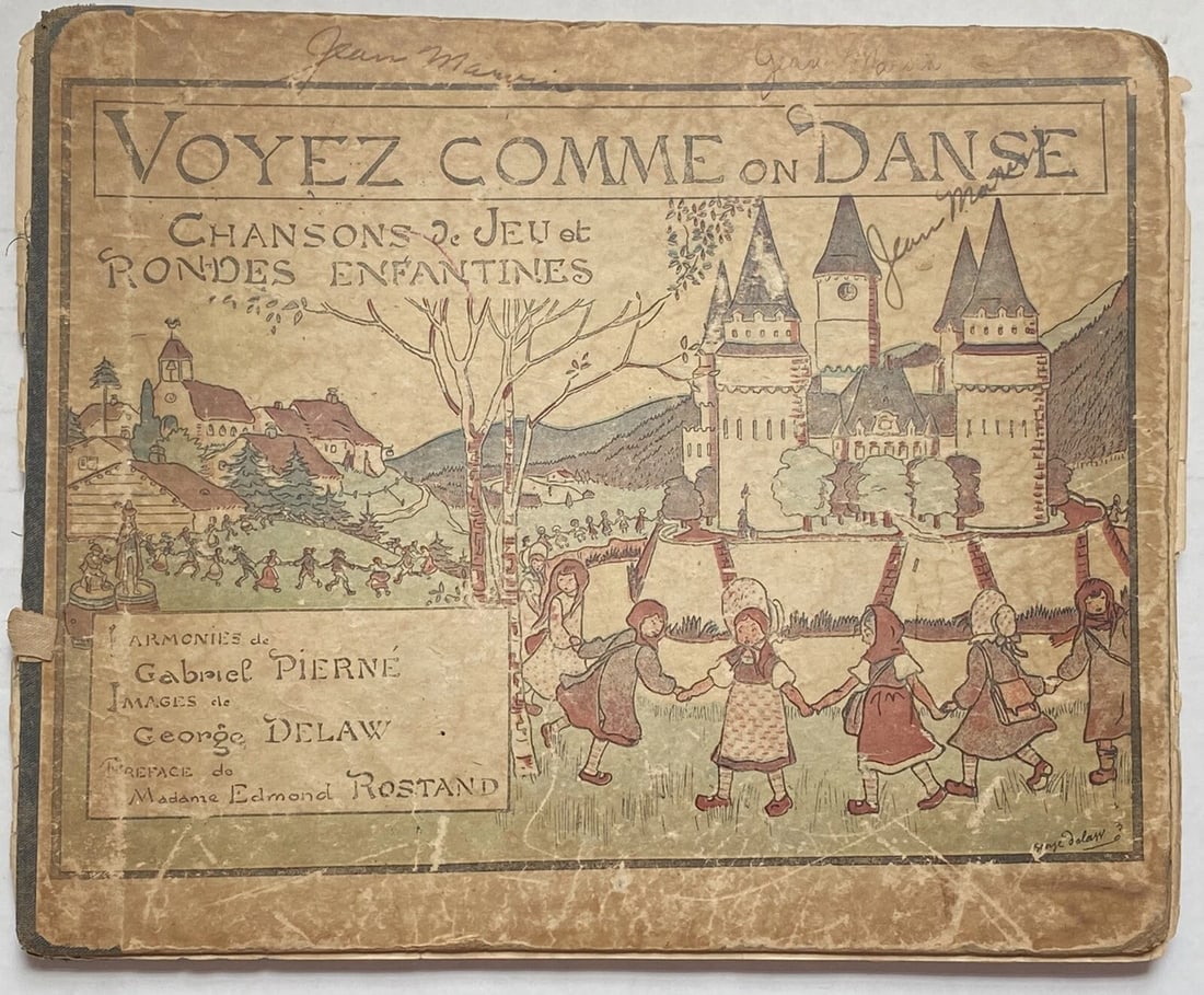 Gabriel Pierne Voyez Comme on Danse Chansons De Jeu et Rondesenfantines Signed (1 of 12)